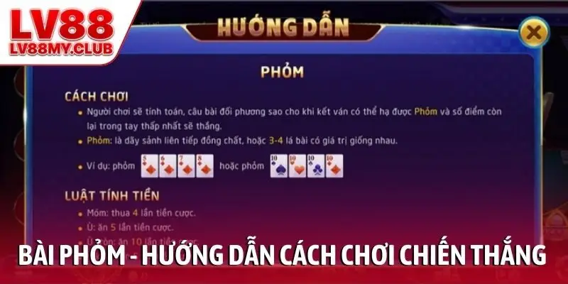 Bài Phỏm – hướng dẫn cách chơi để nắm chắc chiến thắng